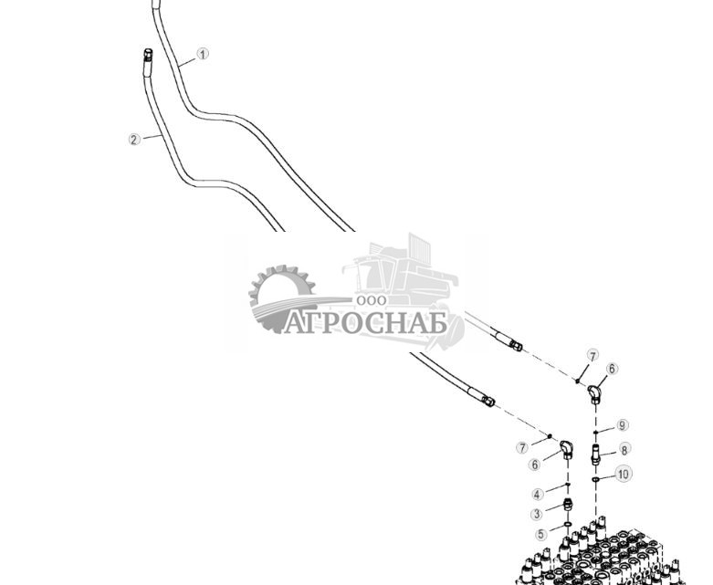 Передние вспомогательные шланги (пятая функция) (Grade Pro) - ST3737 778.jpg